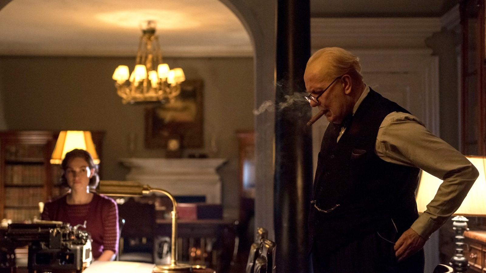 Chasing Oscar: Gary Oldman’s Tour de Force Performance Brightens the Darkest Hour