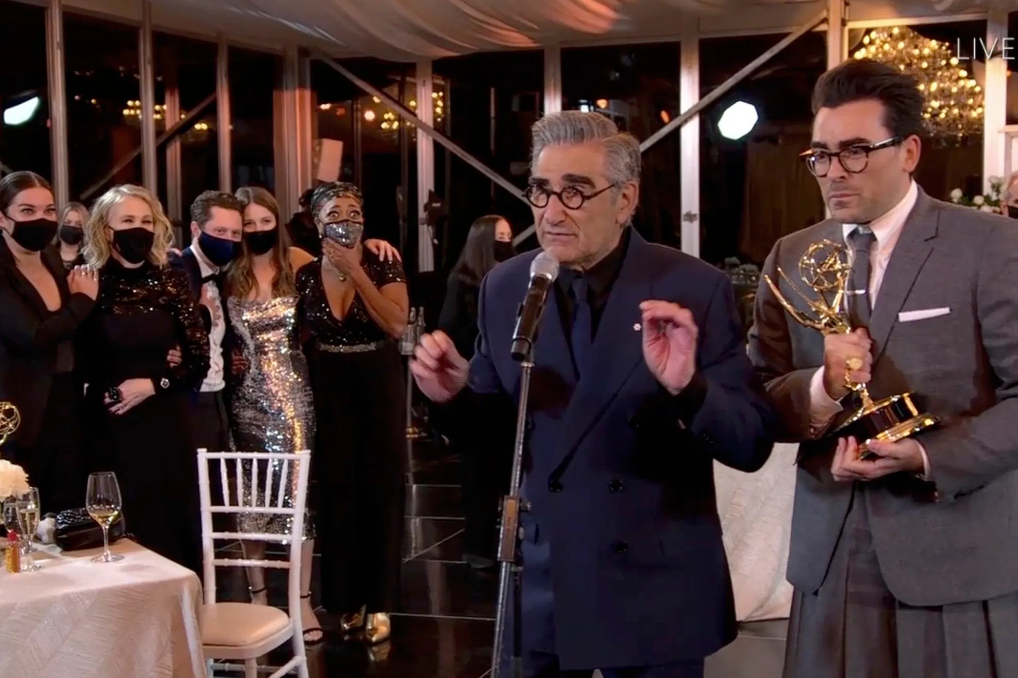 What Hollywood Can Learn From ‘Schitt’s Creek’ and the Socially-Distant Emmys